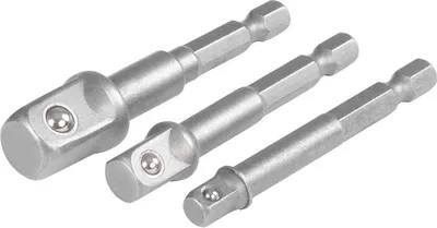 Produktbild von Satz Adapter Strend Pro, für Bohrmaschine, 1/4", 3/8", 1/2"