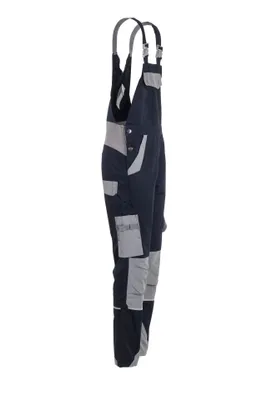 Produktbild von Damen Latzhose Norit schwarzblau/zink Größe 48