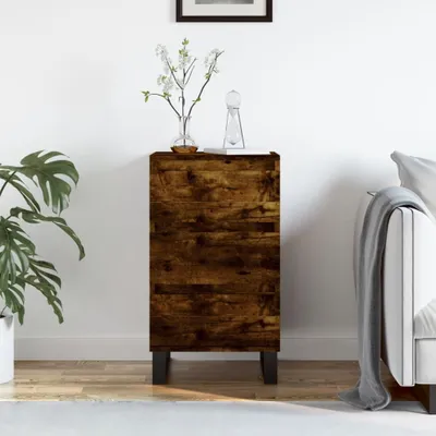 Zdjęcie produktu dla Maison Exclusive – kredens z dębu wędzonego 40 x 35 x 70 cm, materiał drewnopochodny