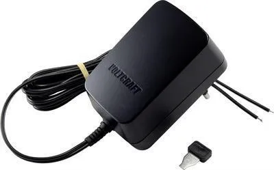 Zdjęcie produktu dla VOLTCRAFT VC-11258705 Zasilacz wtykowy, regulowany 3 V/DC, 4,5 V/DC, 5 V/DC, 6 V/DC, 7,5 V/DC, 9 V/DC, 12 V/DC 2,25 A 27 W Napięcie wyjściowe regulowane, otwarte (VC-11258705)