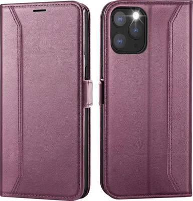 Immagine prodotto di Custodia del telefono cellulare per iPhone 11 Pro cover flip case pieghevole custodia protettiva, blackberry