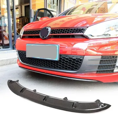 Productafbeelding van Voorbumper Splitter Lip - Front Lip Spoiler Protector - Auto Styling Verbeteren - 3K Koolstofvezel Materiaal