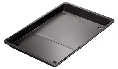 Ausziehbare Backform 33x41-53 cm, Antihaft, rechteckig, schwarz
