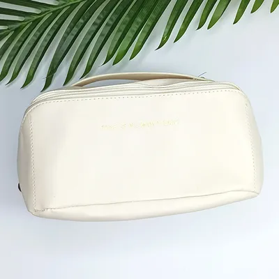 Zdjęcie produktu dla Kosmetyczka elegancka z ekoskóry na zamek YEYE