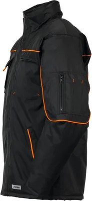Produktbild von Planam Funktionsjacke Outdoor Piper Gr. L schwarz/orange