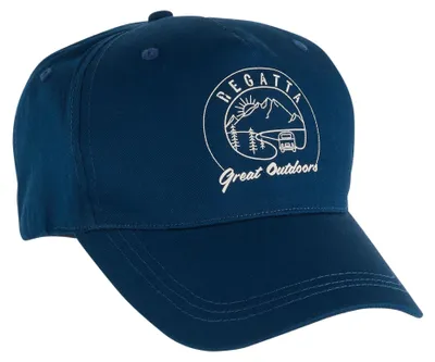 Produktbild von Regatta - Snapback Mütze für Herren/Damen Uni RG10614 (Einheitsgröße) (Dunkel-Jeansblau)