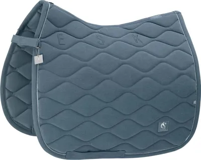 Zdjęcie produktu dla Eskadron Podkładka pod siodło ujeżdżeniowe Denim Classic Sports FS25 Podkładka pod siodło Steel Blue DL