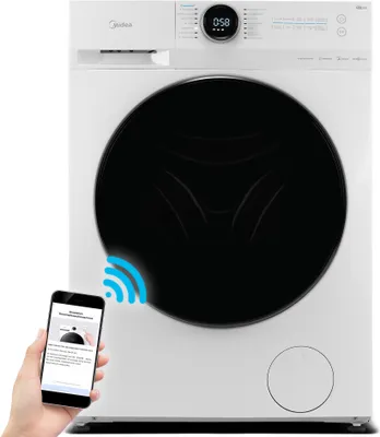 Produktbild von Waschmaschine 10 kg Steam Care WLAN Funktion Midea Lunar MF200W100WB-14A