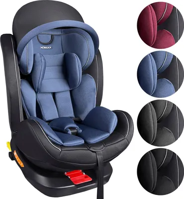 Produktbild von XOMAX XZ-16 Auto i-Size Kindersitz drehbar 360° Grad, mit Isofix, Gruppe 0+, 1, 2, 3, Reboarder, 0 bis 36 kg, 0 - 12 Jahre ECE 129R
