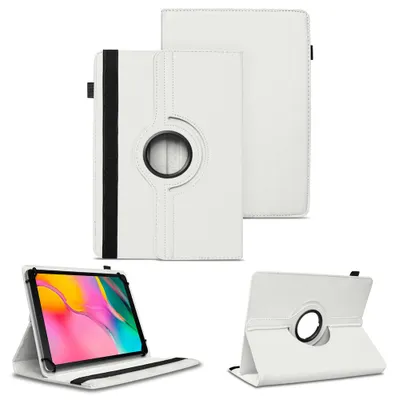 Produktbild von Tablet Tasche für Samsung Galaxy Tab A 10.1 2019 Hülle Schutzhülle 360° DrehbarFarben:Weiss