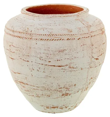 Produktbild von Tischvase – Keramik, weiß, 29 x 29 x 29 cm