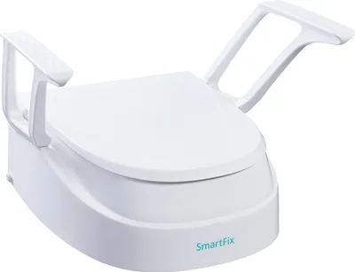 Produktbild von Dietz Toilettensitzerhöhung SmartFix mit Armlehnen