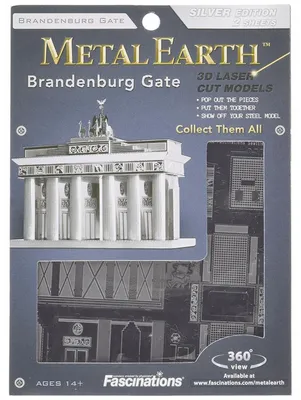 Obrázek produktu pro Metal Earth Brandenburg Gate, Sada na stavění, Kov