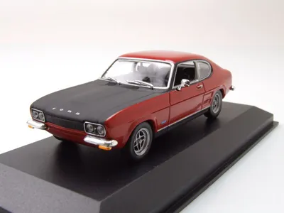 Produktbild von Ford Capri 1 RS 1969 rot Modellauto 1:43 Maxichamps