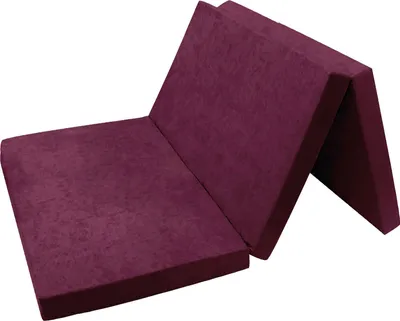 Produktbild von Klappmatratze Gästematratze 19. Violett XXL - 195x120x8cm W396 19 FORTISLINE