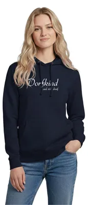 Produktbild von Spreadshirt Dorfkind Geschenk Geschenkidee Witzig Damen Hoodie, XXL, Navy