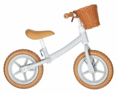 Produktbild von Laufroller Trike Fix Balance mit Korb, braun