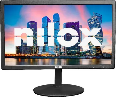 Image de Nilox NXM19FHD11 écran plat de PC 47 cm (18.5") 1366 x 768 pixels HD LED Noir
