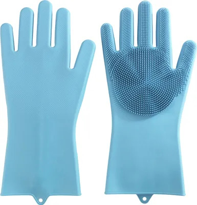 Produktbild von WENKO Silikon Handschuhe Putzen Spülen Haushalts Helfer Reinigung