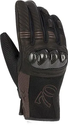 Produktbild von Segura Russell Damen Motorrad Handschuhe, schwarz/braun, 5 (S)