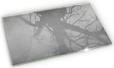 Produktbild von Unterlage für Kerzen Minimalistisch Glas Gummifüße - 52x30 cm - Betonbeschaffenheitshintergrund