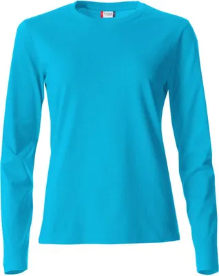 Produktbild von Clique Damen Langarm T-Shirt Basic-T mit engerer Passform und seitlichen Nähten