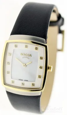 Produktbild von Boccia 3237-02 Titan Damenarmbanduhr