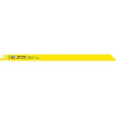Produktbild von Wilpu 5 Säbelsägeblätter für Holz & Kunststoff 300x19x1,05mm Z6