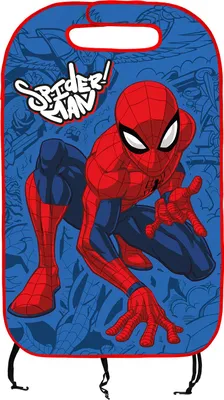 Image de Protection siège arrière Spider-Man - Protège le siège de la voiture