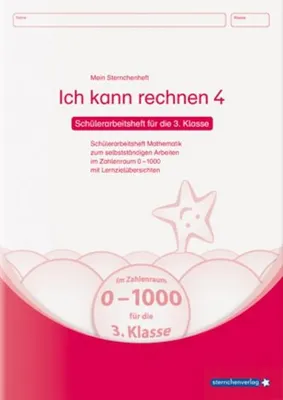 Produktbild von Ich kann rechnen 4 - Schülerarbeitsheft für die 3. Klasse