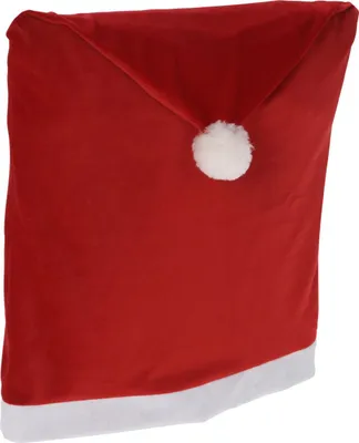 Produktbild von Weihnachtsrote Stuhlhusse 75 cm