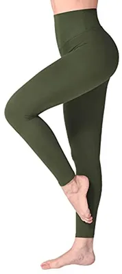 Leggings mit Hohem Bund für Frauen - Butterweiche Yoga-Hosen für Sport und Fitness