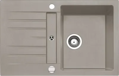 Produktbild von NABER Spüle CORTO 780 in CONCRETE mit Excenterbedienung / Cin-Nagranit / Granitspüle