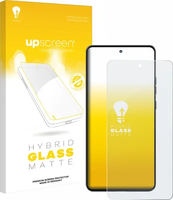 Produktbild von upscreen Entspiegelungs Schutzglas für Motorola Moto G86 Schutzfolie Panzer Folie Glas Display Schutz matt