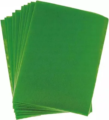 Produktbild von Filc A4 ciemnozielony 2mm 10szt