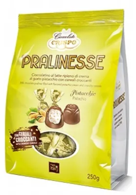 Produktbild von Pralinesse Pistacchio 250g - Crispo