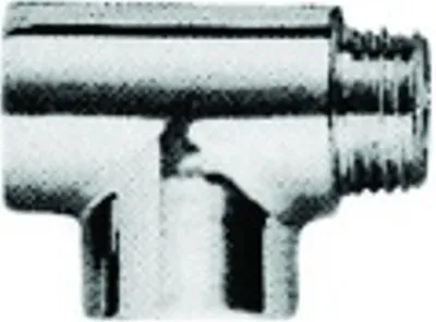 Produktbild von Kermi T-Stück 1/2 Zoll, verchromt