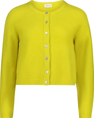 Produktbild von Cartoon (230) Strickjacke Kurz 1/1 Arm Neon Yellow Neon Yellow 40
