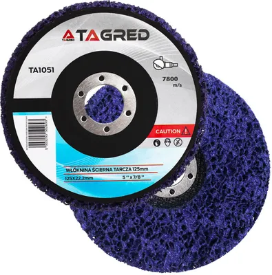 Image de Grob : Disque de nettoyage 125 mm, couleur violet.
CSD : Lingettes de nettoyage.
CBS INOX : 5 pièces