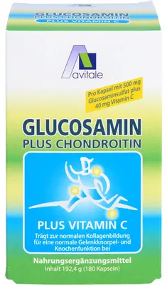 Obrázek produktu pro Glukosamin Caps.500mg+ Chondroitin 400mg, 180 St KAP