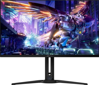 Image de GIGABYTE Écran de jeu AORUS FO32U2P OLED de 32” - 3840 x 2160 (UHD), 240Hz, 0,03ms, 250 cd/m², KVM, FreeSync Premium Pro, DisplayHDR True Black 400, DisplayPort 2.1