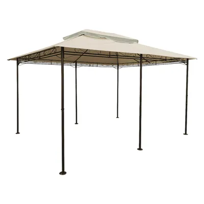 Obrázok produktu pre Náhradná strecha pavilónu béžová - 400 x 300 cm - Univerzálna strecha Kapské Mesto
