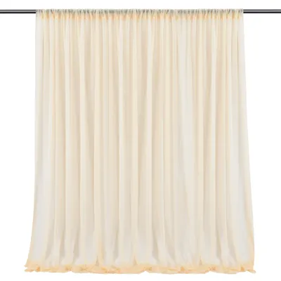 Image de Rideau de fond en tissu de 150 x 210 cm pour les mariages, fond photo, décoration pour les fêtes prénatales, champagne