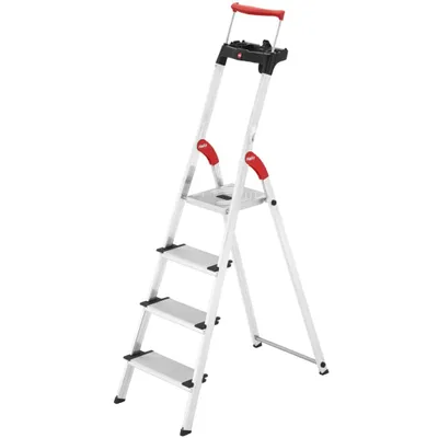 Produktbild von Hailo Haushaltsleiter ComfortLine XXR 146 cm Aluminium 8030-407
