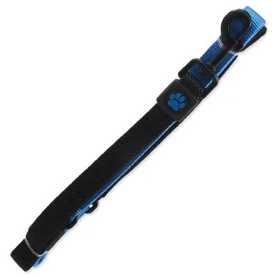 Obrázok produktu pre Vodítko DOG Bungee neoprénové dlhé modré M 1 ks