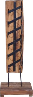 Immagine prodotto di Cantinetta per 6 Bottiglie 35x35x100 cm in Legno di Teak