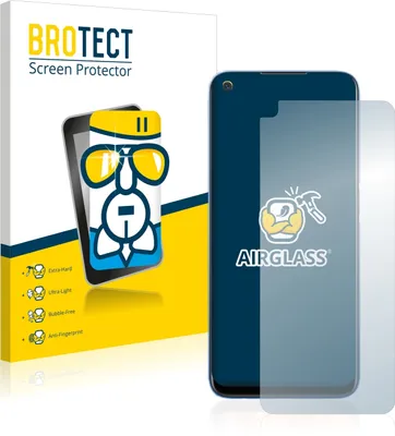 Produktbild von BROTECT Schutzglas für realme 7 5G Schutzfolie Panzer Folie Glas Display Schutz klar