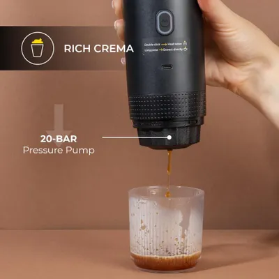 Image de Machine expresso portable CHiATO brewPLAY - noire