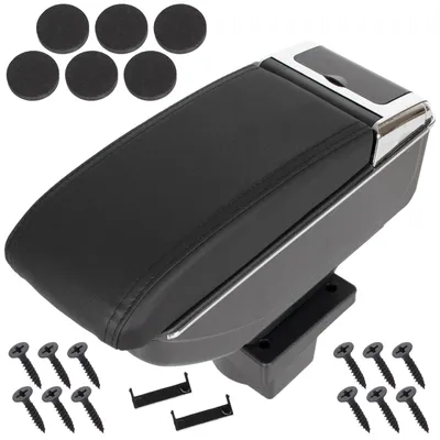 Produktbild von Skoda Octavia II 04-13 Armlehne mit Ablagefach SCHWARZES + Montagesatz