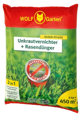 Obrázok produktu pre WOLF Garten prípravok na ničenie buriny a hnojivo na trávnik 2 v 1
